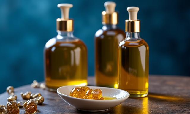 Aceites para articulaciones y pelo brillante