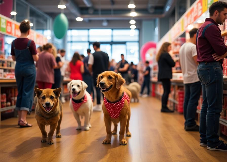Eventos pet-friendly en tienda de Madrid